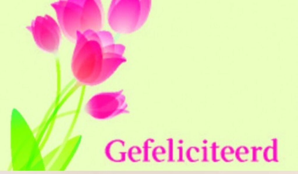 Gefeliciteerd met je nieuwe baan